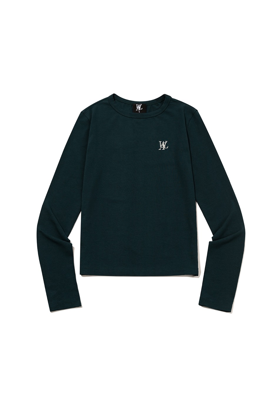 Signature fitted silky long sleeve - DARK GREEN