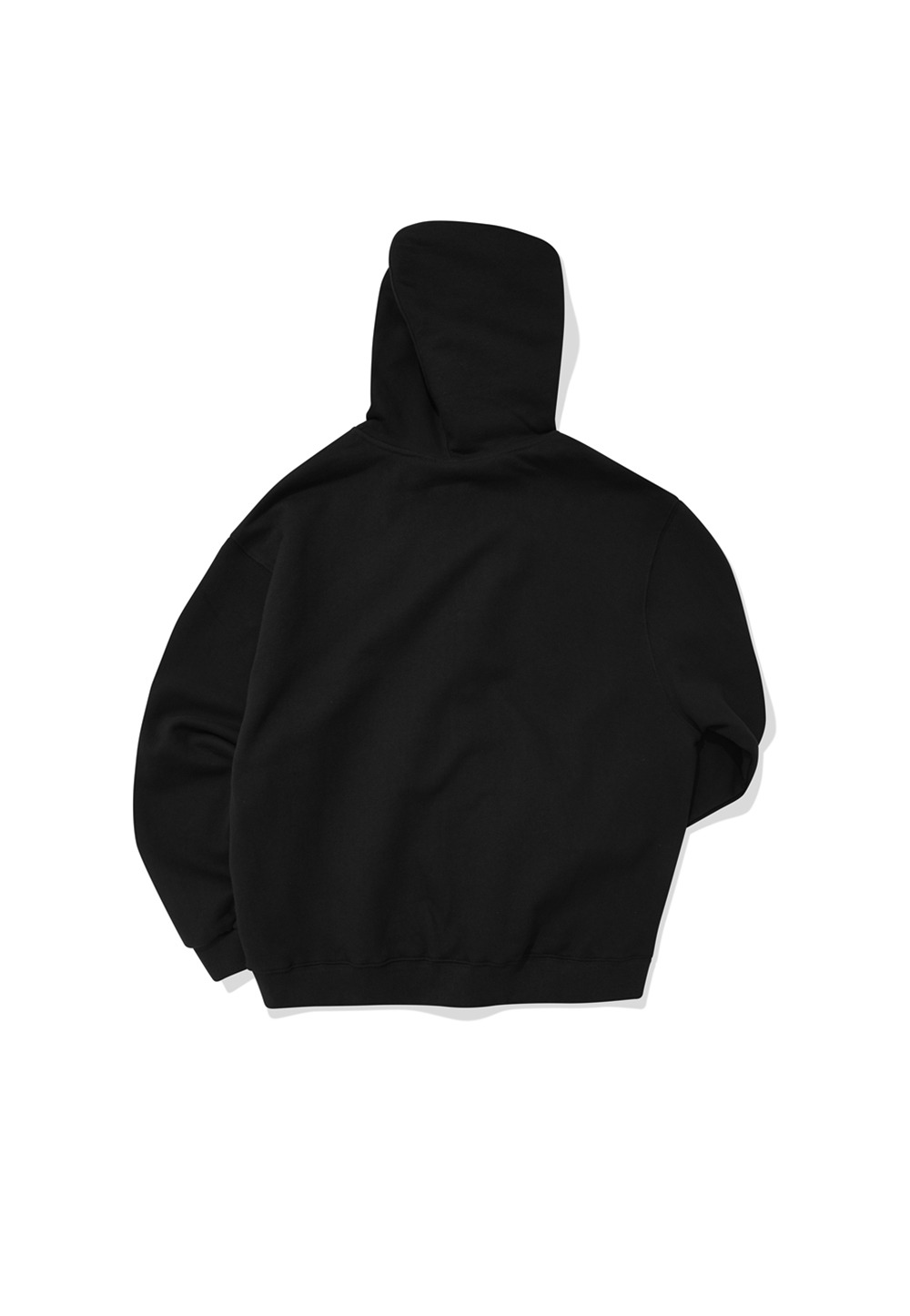 Signature hood zip-up - BLACK
